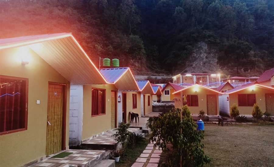 AC Cottages with Swimming Pool In Rishikesh