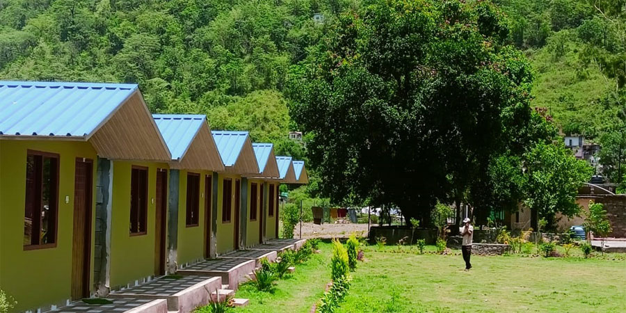 AC Cottages with Swimming Pool In Rishikesh
